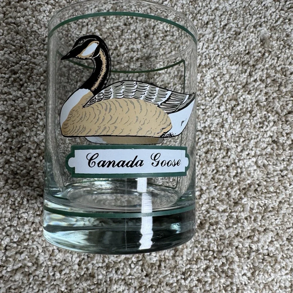 VTG Georges Briard‎ Double Old Fashioned Cocktail Duck Glasses Set Of 3
